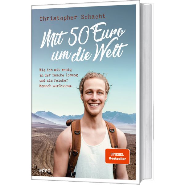 Mit 50 Euro um die Welt (Hc)
