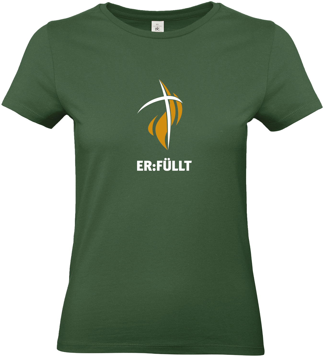 T-Shirt Damen "ERFÜLLT - Motiv 1" Trendfarben