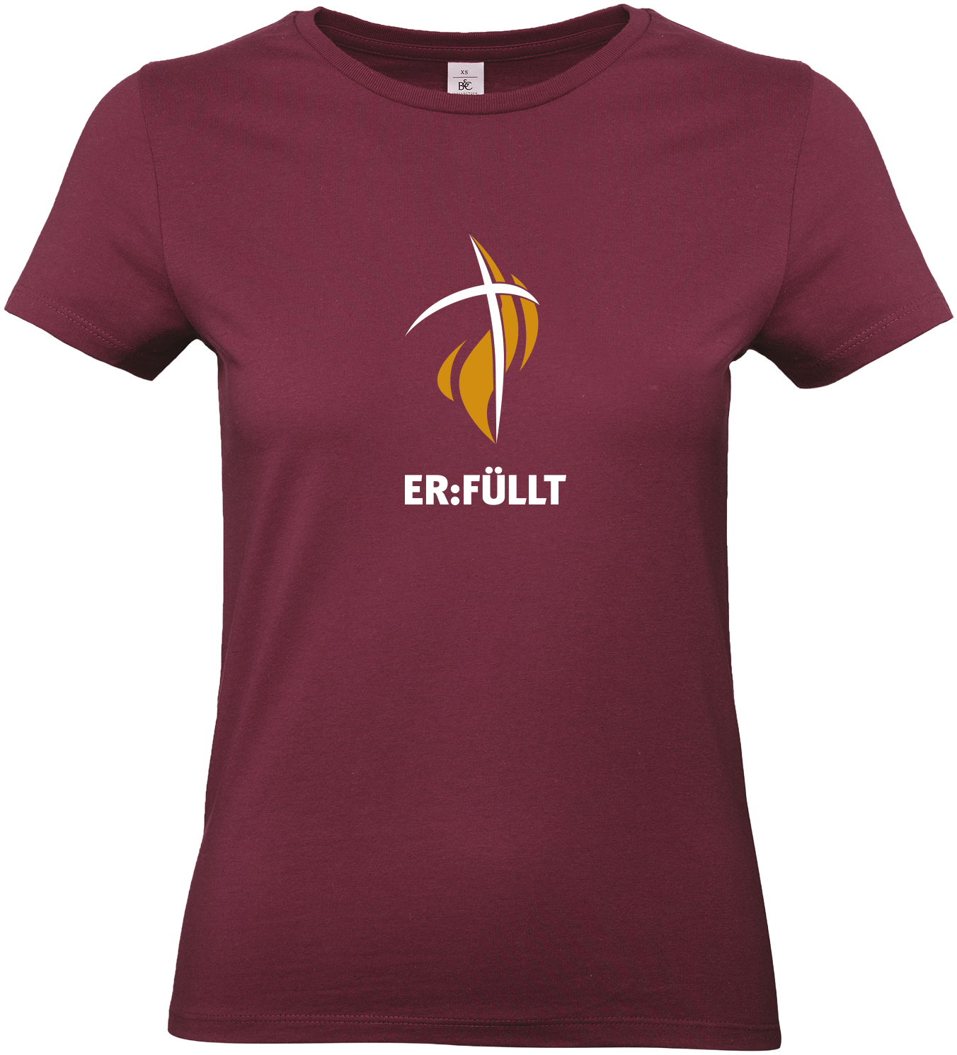 T-Shirt Damen "ERFÜLLT - Motiv 1" Trendfarben