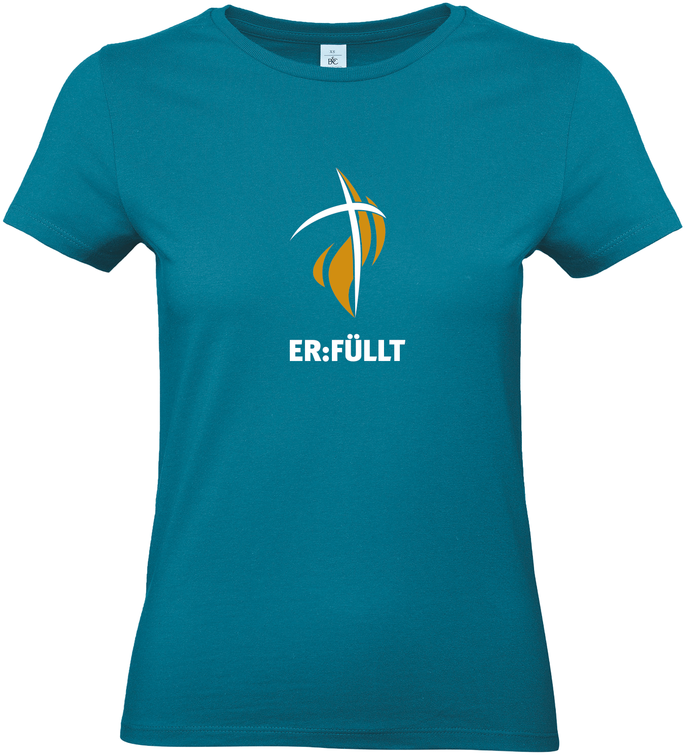 T-Shirt Damen "ERFÜLLT - Motiv 1" Trendfarben