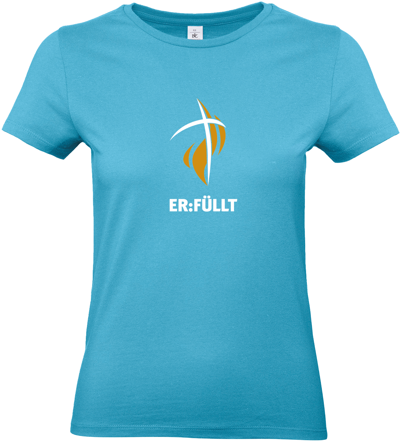 T-Shirt Damen "ERFÜLLT - Motiv 1" Trendfarben