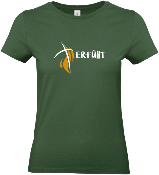 T-Shirt Damen "ERFÜLLT - Motiv 4" Trendfarben