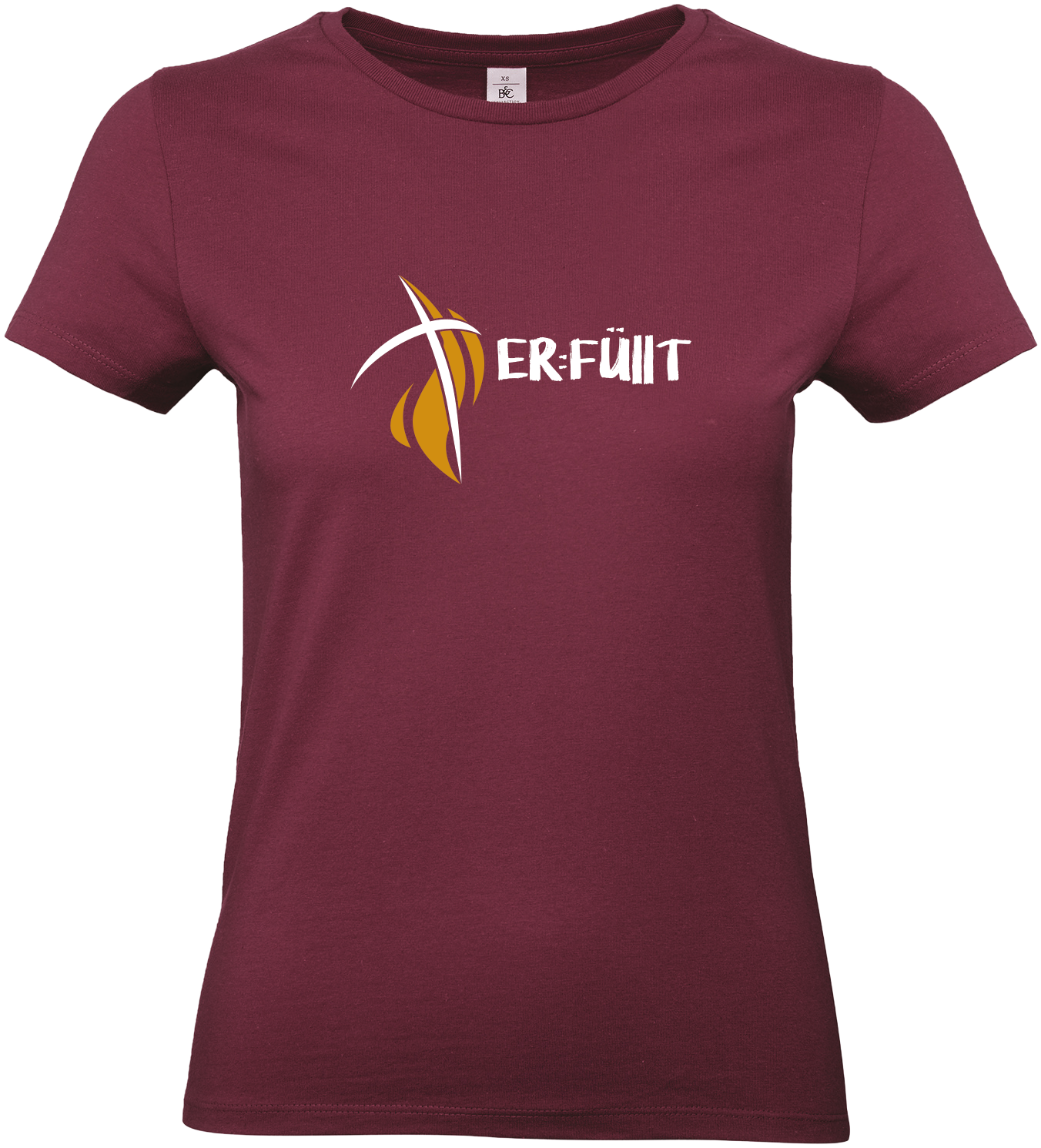 T-Shirt Damen "ERFÜLLT - Motiv 4" Trendfarben