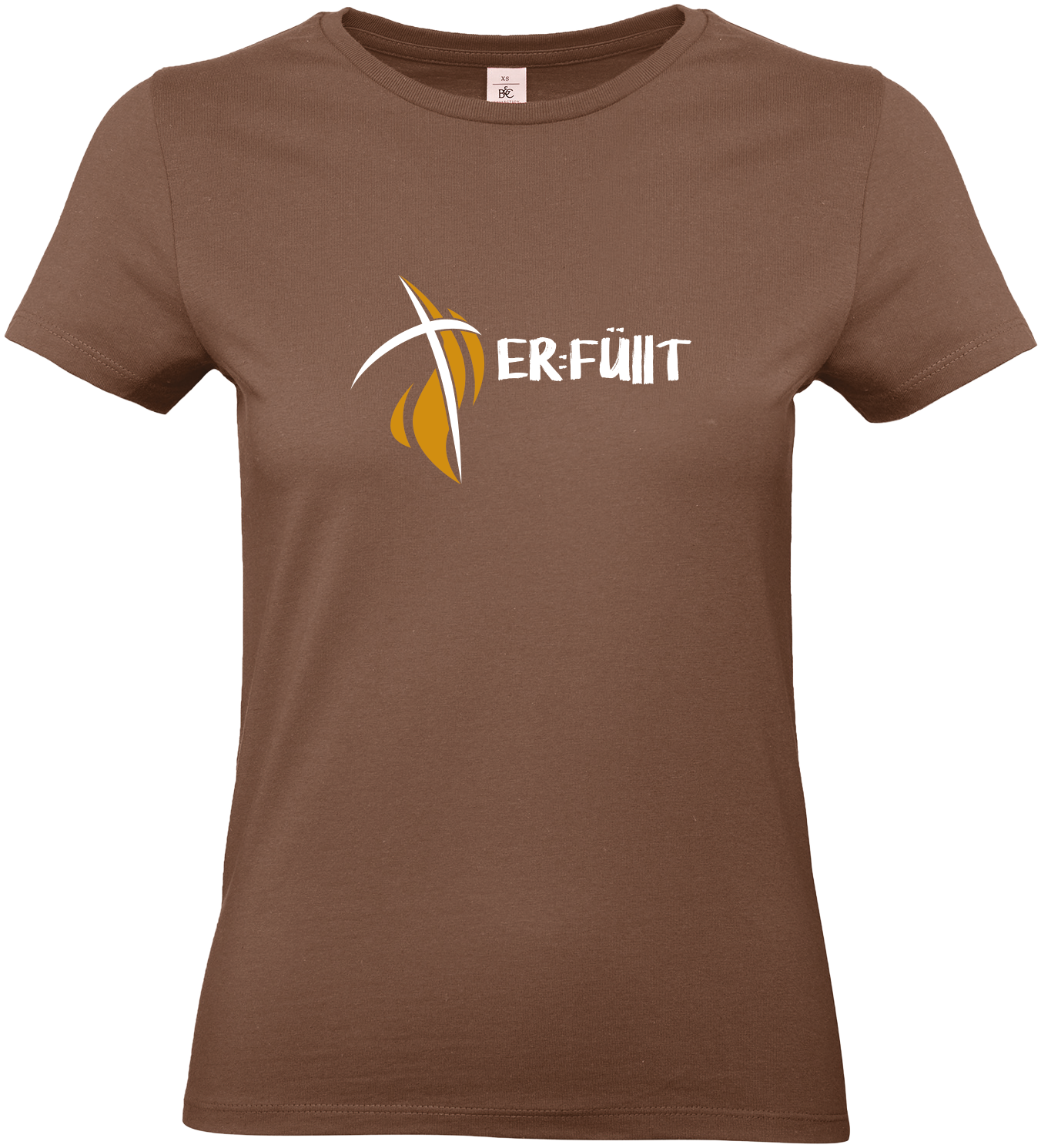 T-Shirt Damen "ERFÜLLT - Motiv 4" Trendfarben