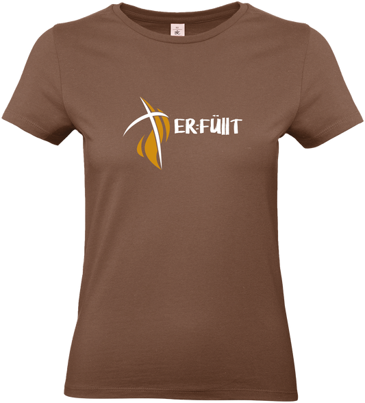 T-Shirt Damen "ERFÜLLT - Motiv 4" Trendfarben