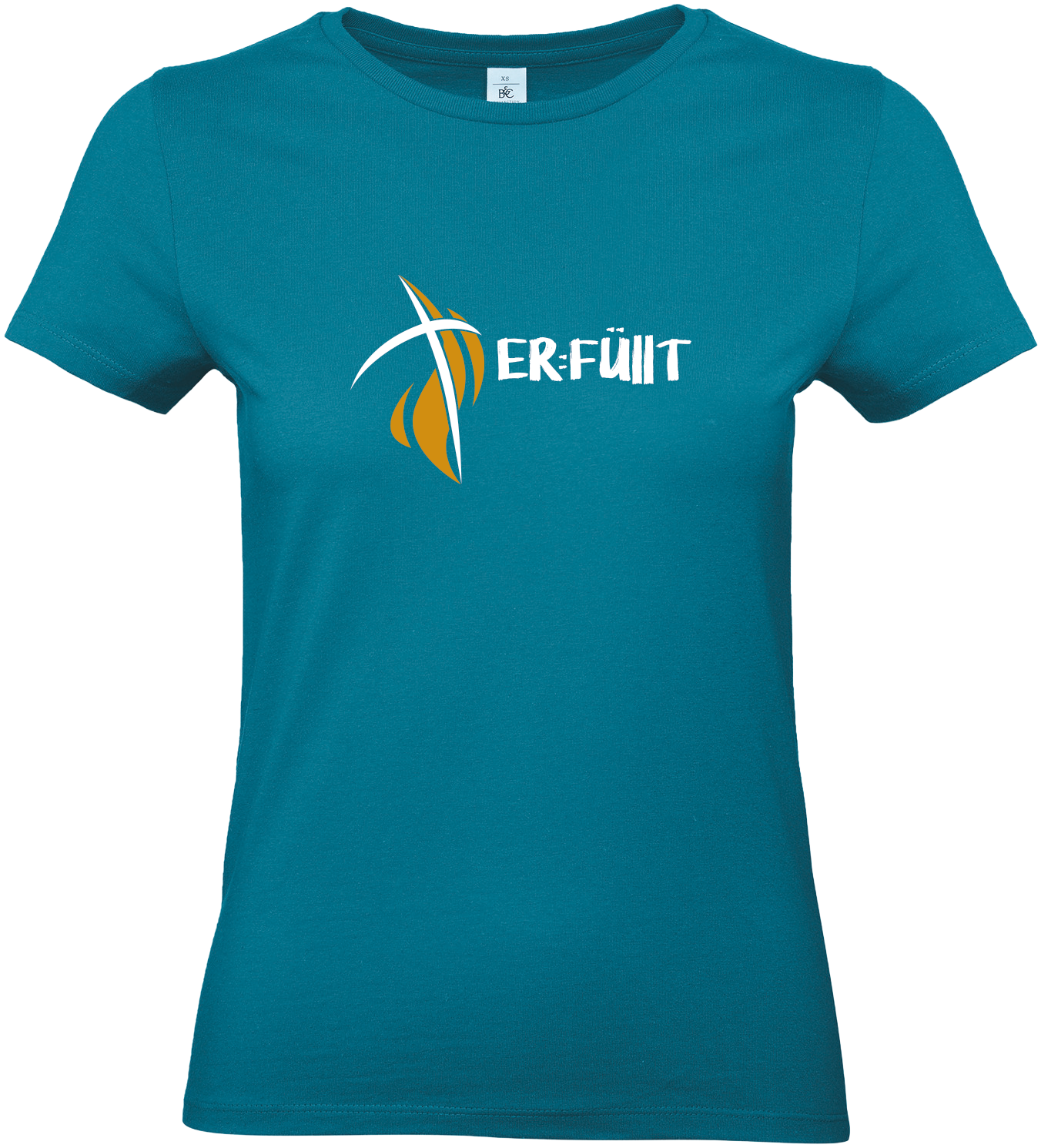 T-Shirt Damen "ERFÜLLT - Motiv 4" Trendfarben