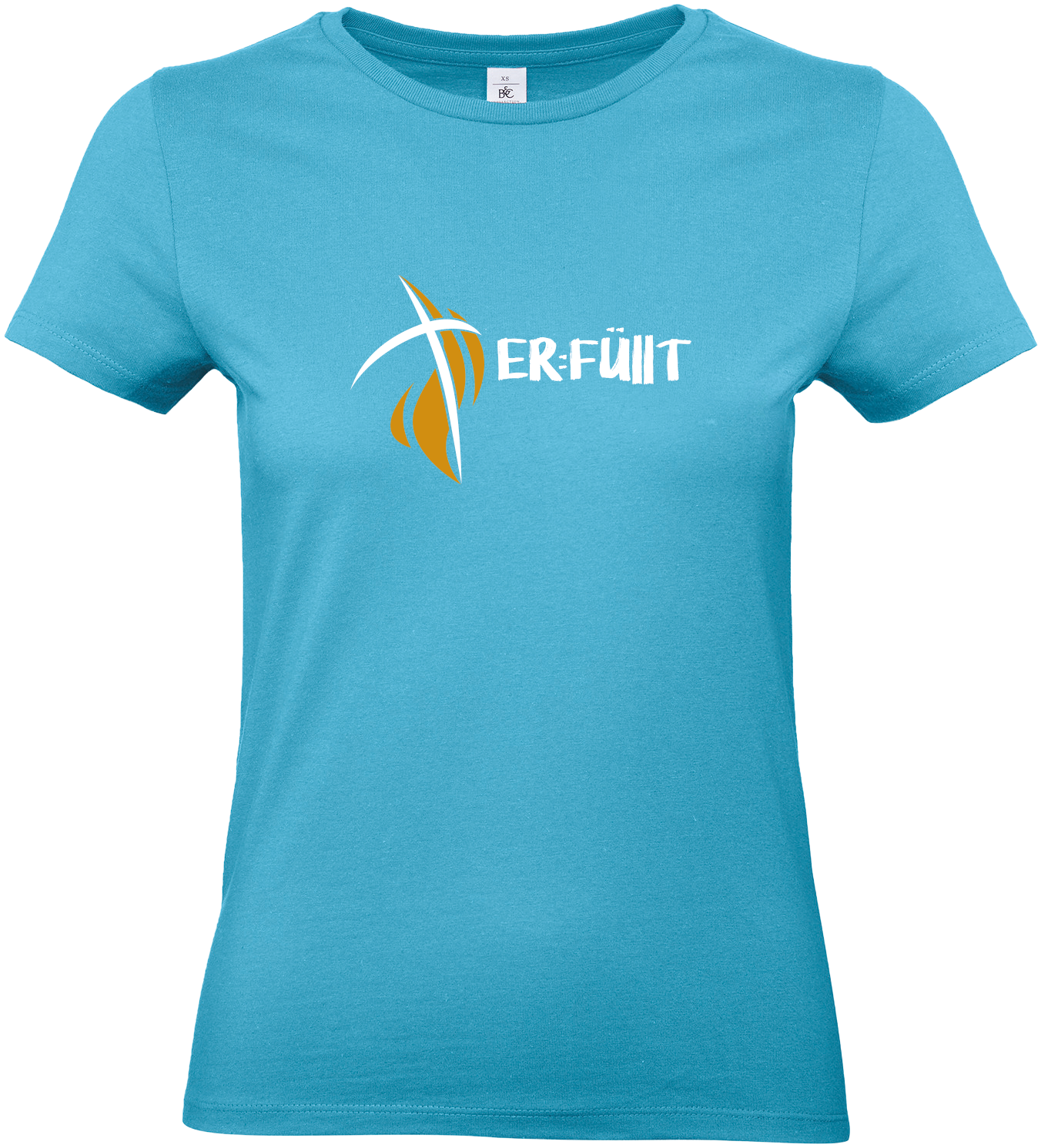 T-Shirt Damen "ERFÜLLT - Motiv 4" Trendfarben