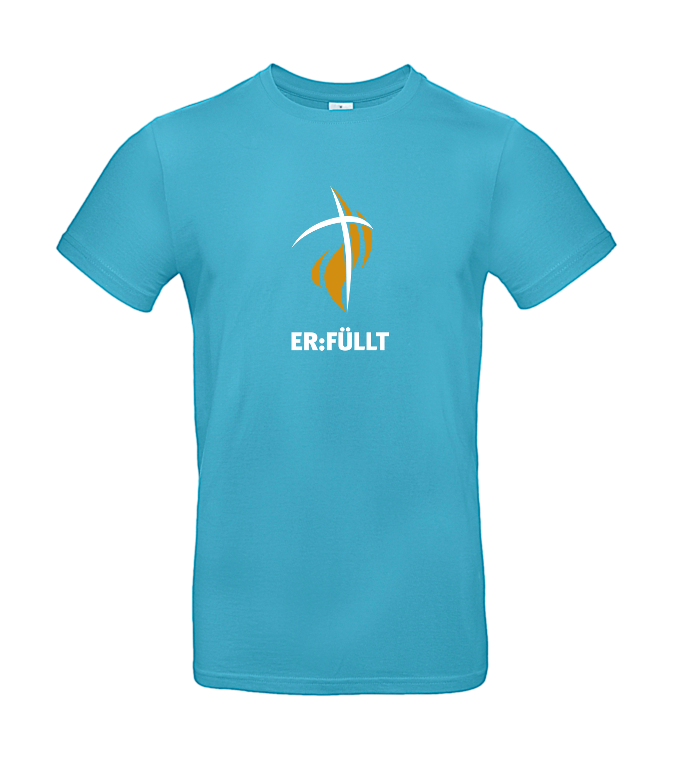 T-Shirt "ERFÜLLT - Motiv 1" Trendfarben