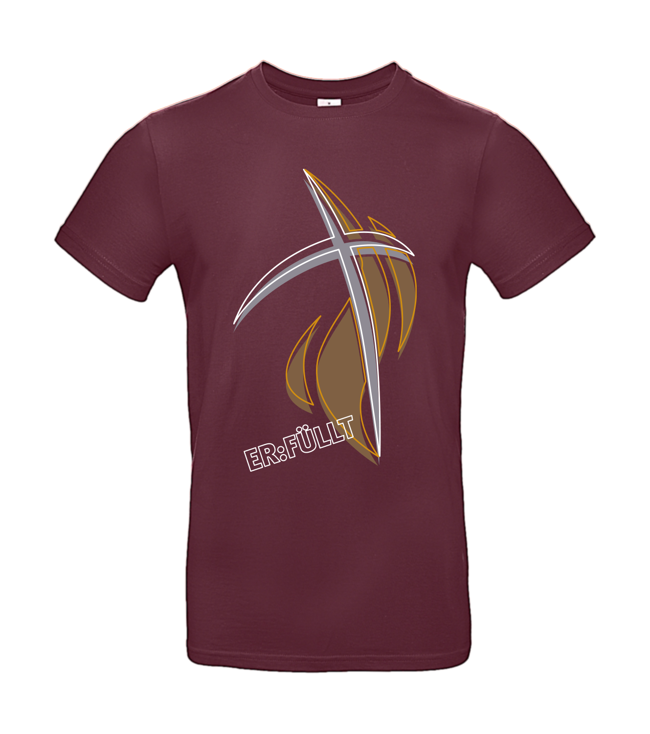 T-Shirt "ERFÜLLT - Motiv 3" Trendfarben