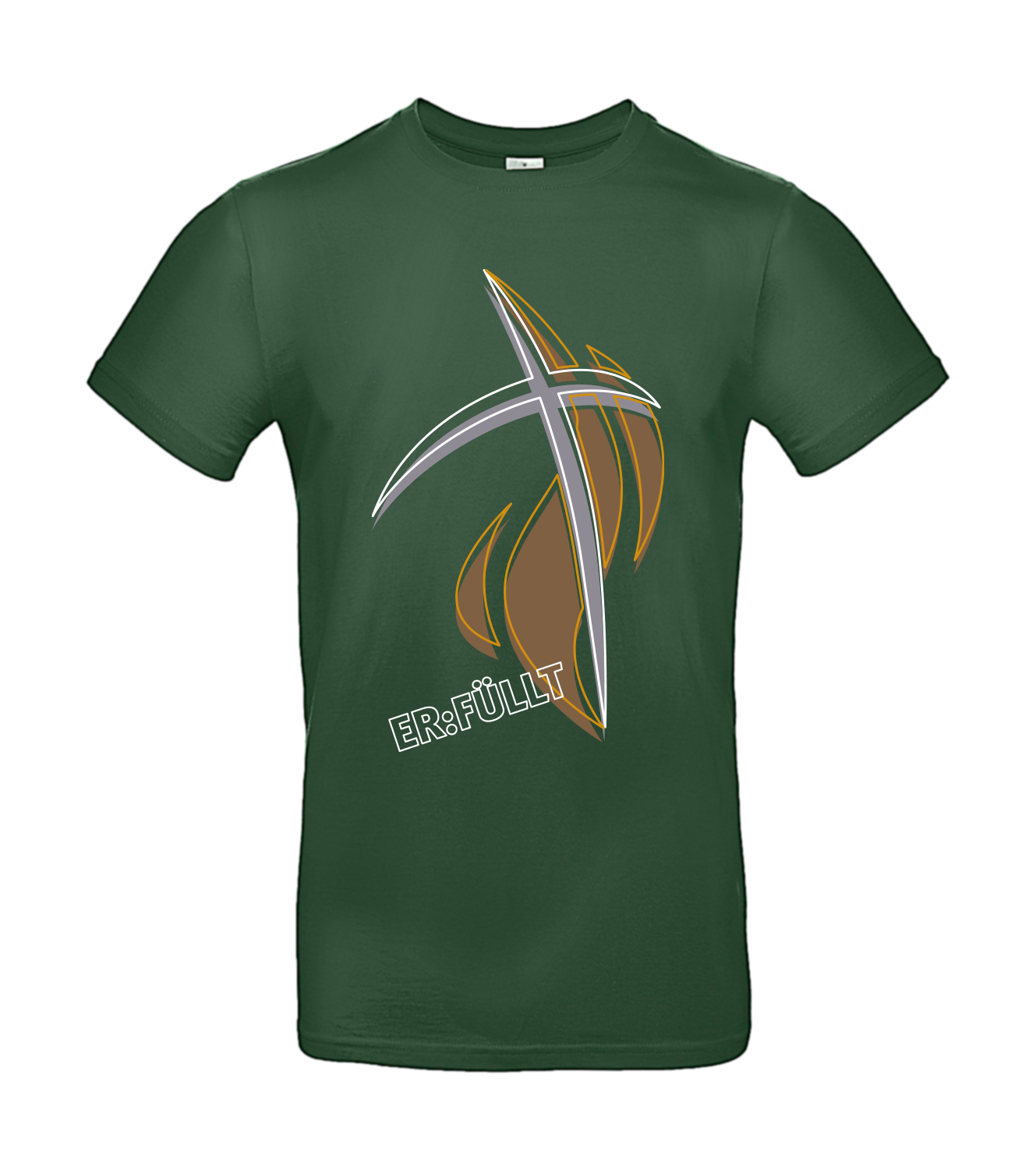 T-Shirt "ERFÜLLT - Motiv 3" Trendfarben