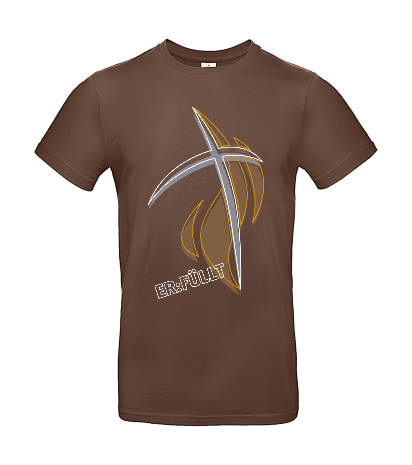 T-Shirt "ERFÜLLT - Motiv 3" Trendfarben